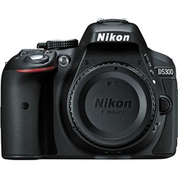 Nikon D5300 Digital SLR Camera Body Black (Camera Kit Box)