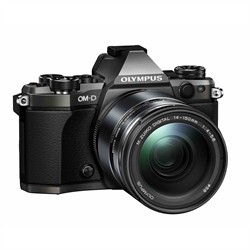 Olympus OM-D E-M5 Mark II Digital Camera with 14-150mm Lens Black