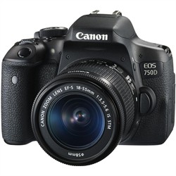 Canon EOS 750D with 18-55mm IS STM Lens Kit DSLR Camera Digital SLR