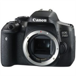 Canon EOS 750D DSLR Camera Body Digital SLR (Camera Kit Box)