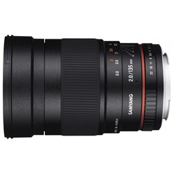 Samyang 135mm f/2.0 ED UMC Canon EF Lens (Manual Focus) 