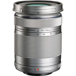 Olympus M.Zuiko Digital ED 40-150mm f/4.0-5.6 R Lens Silver