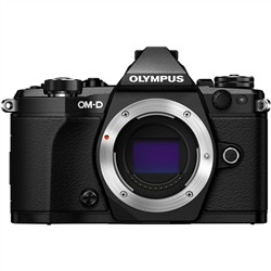 Olympus OM-D E-M5 Mark II Mirrorless Micro Four Thirds Digital Camera Body Kit Box Black