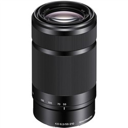 Sony E 55-210mm f/4.5-6.3 OSS Lens Black APS-C