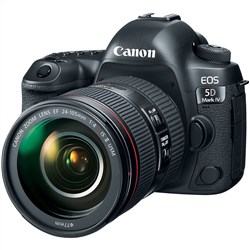 Canon EOS 5D Mark IV with EF 24-105mm f/4L IS II USM Lens Kit DSLR Camera