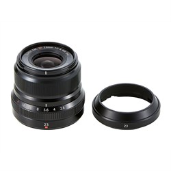 Fujifilm XF 23mm f/2 R WR Lens (Black) Fujinon