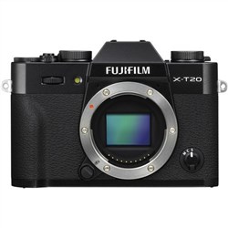 Fujifilm X-T20 Body Black Mirrorless Digital Camera (Camera kit box)