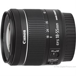 Canon EF-S 18-55mm f/4-5.6 IS STM Lens (camera kit box)