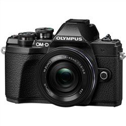 Olympus OM-D E-M10 III Camera BLACK with 14-42mm EZ Single Lens Kit