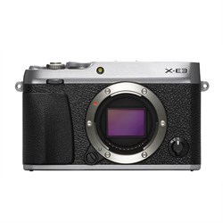 Fujifilm X-E3 Mirrorless Digital Camera (Body Only, Silver) Camera Lens Kit Box