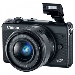 Canon EOS M100 Camera With 15-45mm Lens Kit Black Mirrorless Digital Camera
