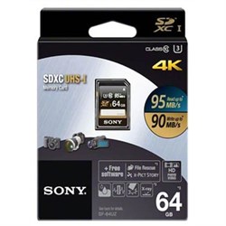 Sony SF-64UZ UHS-I 64GB SDXC 95mb-s
