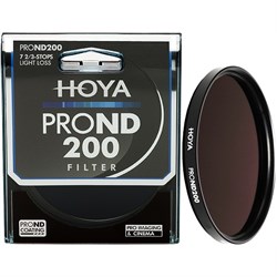 Hoya Pro ND200 55mm Filter 7 2/3 F Stop Light Reduction