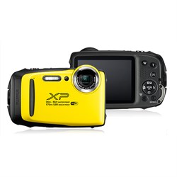 Fujifilm FinePix XP130 Water Resistant Digital Camera (Yellow)