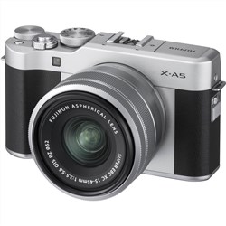 Fujifilm X-A5 kit (15-45) Silver