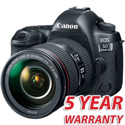 Canon EOS 5D Mark IV EF 24-105mm f/4L IS II USM Lens Kit with 5 Year Warranty DSLR Camera 