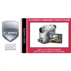 CPS 4 Year International Warranty Video Camera under USD$3000.00 with Accidental Damage cover