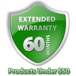 5 Year Warranty Under $50